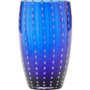 Zafferano America Perle Beverage Glass - Cobalt Blue (Cocktail & Iced Beverage Glasses - Iced Beverages)