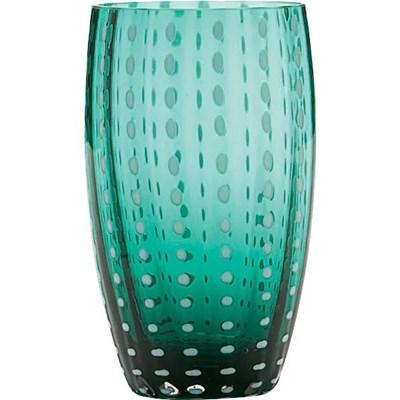 Zafferano America Perle Beverage Glass - Green (Cocktail & Iced Beverage Glasses - Iced Beverages)
