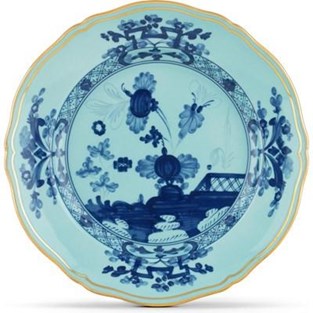 Ginori Oriente Italiano Dessert Plate - Iris Blue (Plates - Dessert)