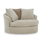 Benchcraft Steelwater Retreat 6670421 Oversized Swivel Accent Chair