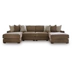 Benchcraft Camellia-Court 68207S9 4 pc Double Chaise Sectional