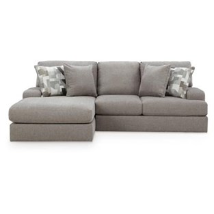Benchcraft Lindon 84704S1 2 pc Sectional with Chaise (Sectionals - Stationary)