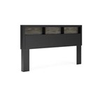 Signature Design by Ashley Broachmyn PCB1118-169 Lighted King Bookcase Headboard