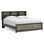 Signature Design by Ashley Broachmyn PCB1118B6 King Bookcase Bed