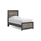 Signature Design by Ashley Broachmyn PCB1118B8 Twin Panel Bed