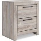 Signature Design by Ashley Broachmyn PCB1120-92 Two Drawer Night Stand