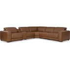 Signature Design by Ashley Magic Man PCU10700S14 6 pc Power Reclining Sectional with Console