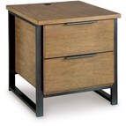 Signature Design by Ashley Montia T602-3 Rectangular End Table