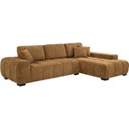 Coaster Furniture Octavia 509340 Upholstered Sectional Chaise Sofa - Amber