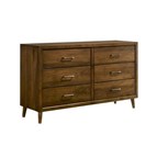 Elements International Malibu MC400DR 6-Drawer Dresser