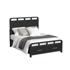 Elements International Ridgemont B-14440-8W-FSB Full Storage Bed