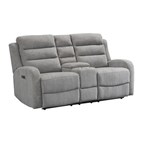 Elements International Avanti U-5260-8650-285PP Power Motion Loveseat