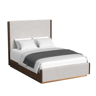 Elements International Brisbane B-16760-5-QUB Queen Upholstered Bed