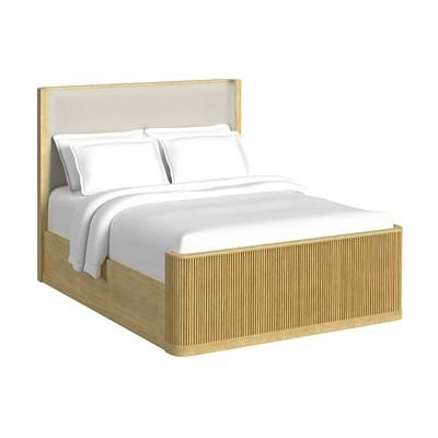 Elements International Sylvie B-16000-6-QUB Queen Upholstered Bed