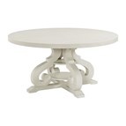 Elements International Stone DST780DT Round Dining Table