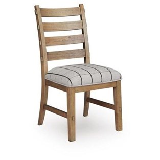 Benchcraft Ridgester D858-01 Dining Upholstered Side Chair (Dining Seating - Chairs)