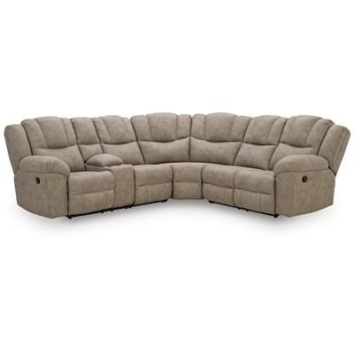 Signature Design by Ashley Pearce-Pike PC69205S1 3 pc Reclining Sectional with Console