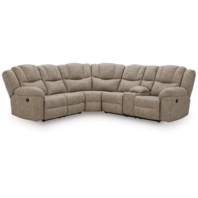 Signature Design by Ashley Pearce-Pike PC69205S2 3 pc Reclining Sectional with Console