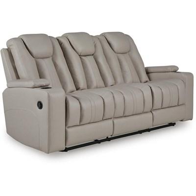 Signature Design by Ashley Elevate Edges PC8330589 Reclining Sofa with Drop Down Table