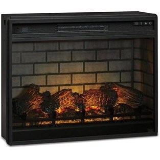 Signature Design by Ashley Entertainment Accessories W100-121 LG Fireplace Insert Infrared (Fireplaces - Electric)