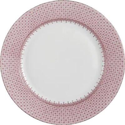 Mottahedeh Pink Lace Dessert Plate (Plates - Dessert)
