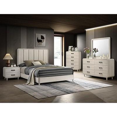 Crown Mark Nyomi B4902-K King Bed - White