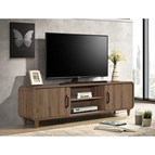 Crown Mark Nyomi B4920-9 TV Stand - Light Brown
