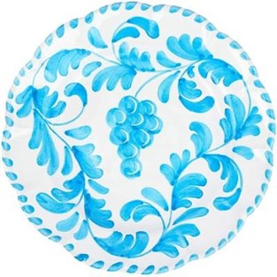 Vietri Arezzo Salad Plate - Aqua (Plates - Dinner)