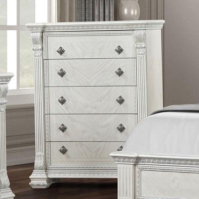 Furniture of America Promenade FM70001WH-C