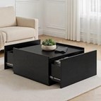 Furniture of America Hyde SL4200BK-C Coffee Table