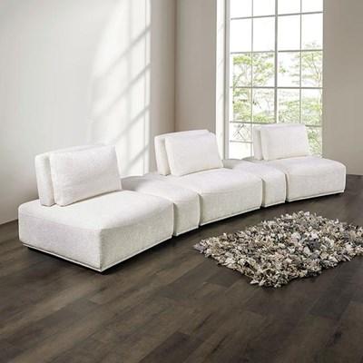 Furniture of America Stavanger FM63001WH-G