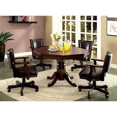 Furniture of America Rowan CM-GM339T-5PC 5 Pc Dining Table Set