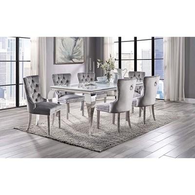 Furniture of America Neuveville CM3903WH-T-7PC-261BK