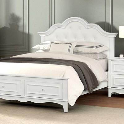 Furniture of America Naucalpan FM7456WH-T-BED