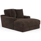 Jackson Furniture Comfrey 304509 Chaise - Chocolate