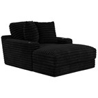 Jackson Furniture Comfrey 304509 Chaise - Black