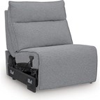 Signature Design by Ashley ModMax II 6590631C Power Armless Recliner with Adjustable Headrest