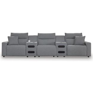Signature Design by Ashley ModMax II 65906S13C 5 pc Power Reclining Sectional (Sectionals - Power Recline)