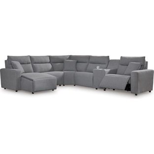 Signature Design by Ashley ModMax II 65906S19C 6 pc Power Reclining Sectional with Chaise (Sectionals - Power Recline)