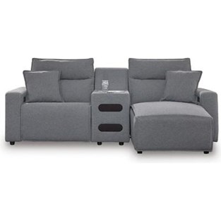 Signature Design by Ashley ModMax II 65906S5C 3 pc Power Reclining Sectional with Chaise (Sectionals - Power Recline)