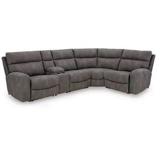 Signature Design by Ashley Next-Gen DuraPella 61003S5C 5 pc Power Reclining Sectional (Sectionals - Power Recline)