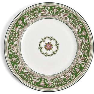 Wedgwood Florentine Dinner Plate - Verde Green (Plates - Dinner)