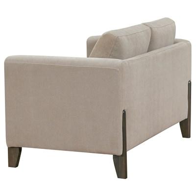 Coaster Furniture Islington 511102 Fabric Upholstered Panel Arm Loveseat - Taupe