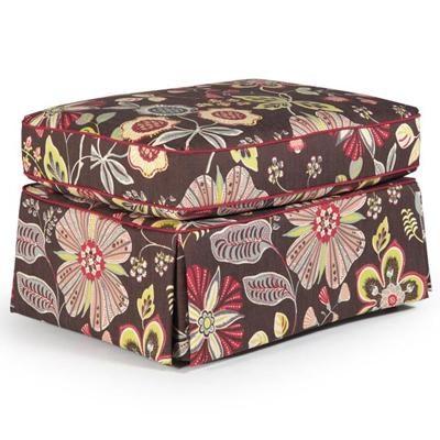 Fabric Ottoman (0065SC) image 1