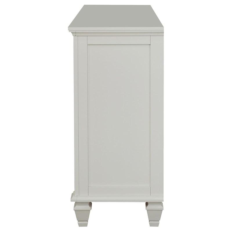 Large Picture of Coaster Furniture Sandy Beach 201303 11-Drawer Dresser - Cream White