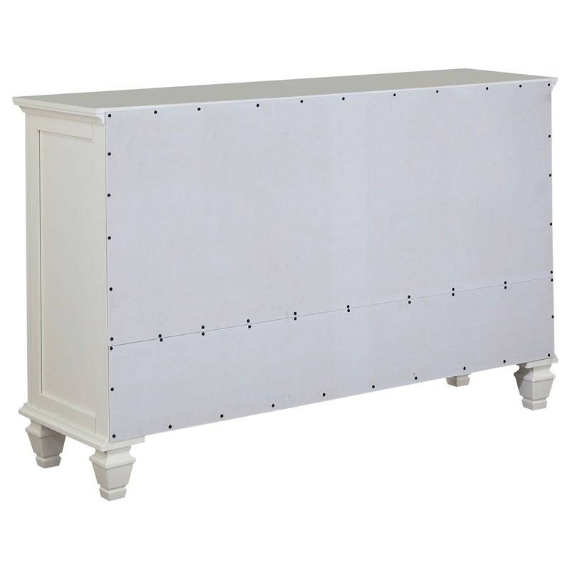 Large Picture of Coaster Furniture Sandy Beach 201303 11-Drawer Dresser - Cream White
