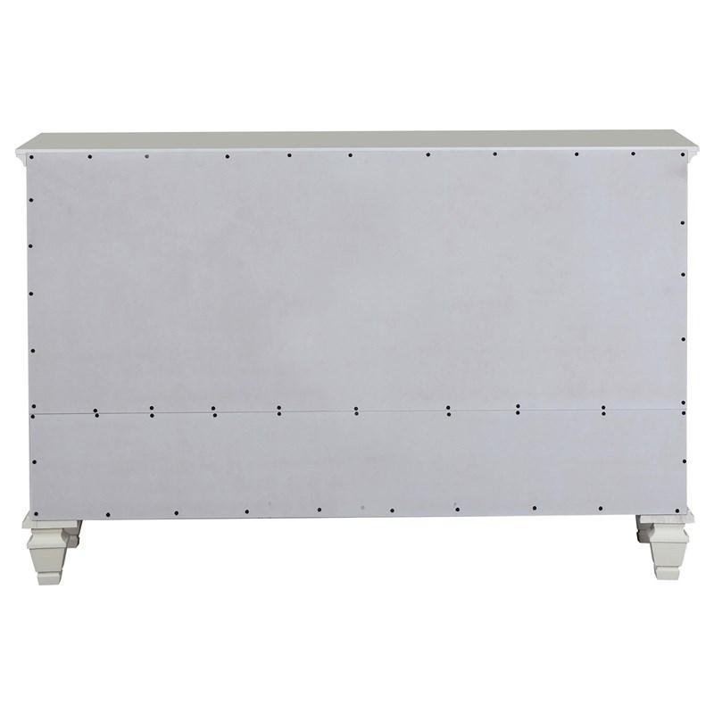 Large Picture of Coaster Furniture Sandy Beach 201303 11-Drawer Dresser - Cream White