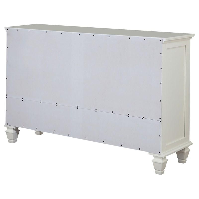 Large Picture of Coaster Furniture Sandy Beach 201303 11-Drawer Dresser - Cream White