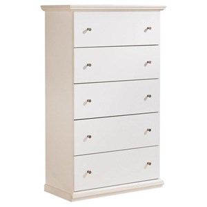 Signature Design by Ashley Bostwick Shoals B139-46 Five Drawer Chest (Chests - 5 Drawers)