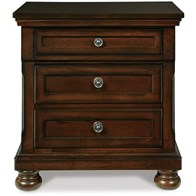 Millennium Porter B697-92 Two Drawer Night Stand (Nightstands - 2 Drawers)